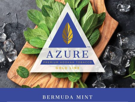 Azure Gold Line Bermuda Mint Cheap