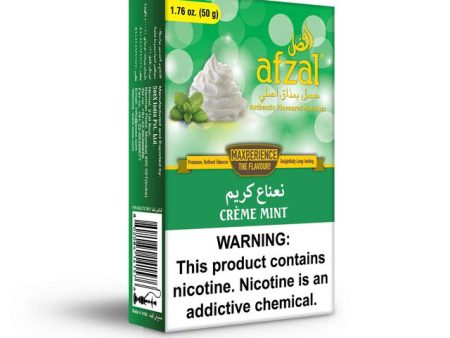 Afzal Cream Mint Hookah Flavors Online