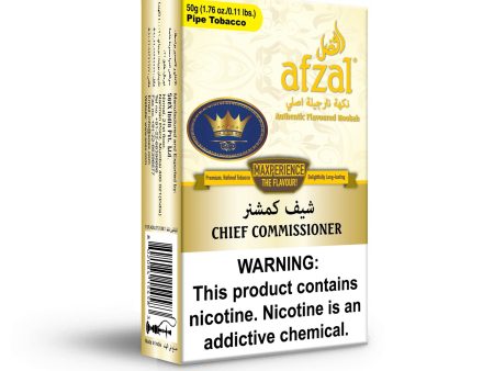 Afzal Chief Commissioner Hookah Flavors Sale