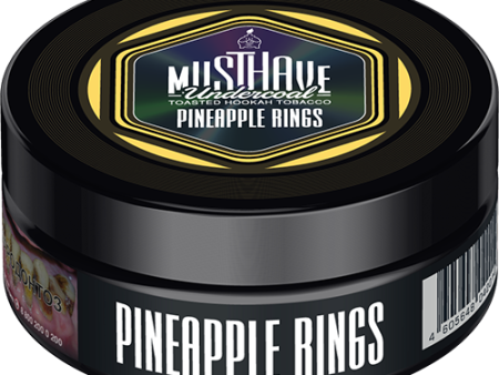 Must Have Pineapple Rings Hookah Flavor 125g on Sale