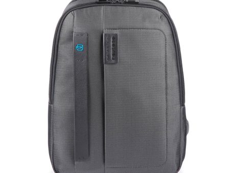 Zaino PIQUADRO Porta Pc 14  e Tablet - CA3869P16 in Tessuto Colore Chevron - Grigio For Sale