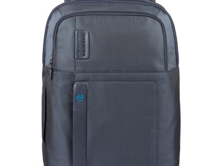 Zaino Porta Pc 15.6  e iPad PIQUADRO linea Pulse P16 in Tessuto Blu CA4174P16 Online now