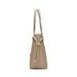 Shopping Bag LOVE MOSCHINO linea Sweet Heart stampa Saffiano Avorio Sale