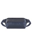 Marsupio PIQUADRO in Tessuto e Pelle Blu Linea Macbeth - CA5310S115 Discount