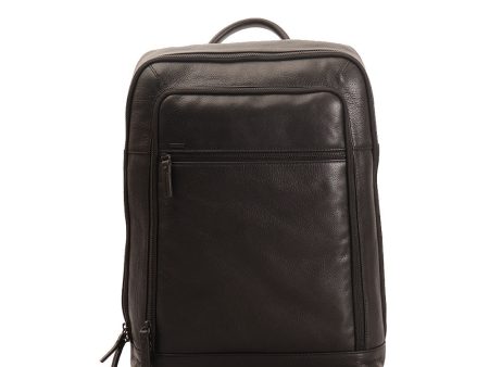 Zaino Uomo Porta Pc GIANNI CONTI in Pelle Nera Online Hot Sale