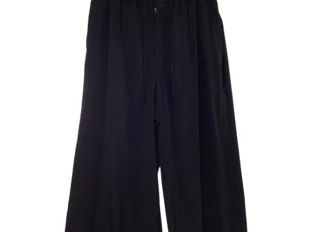 [Pre-owned] GROUND Y POLYESTER TRIACETATE CREPE de CHINE BALLOON PANTS GA-P24-500-1 For Cheap