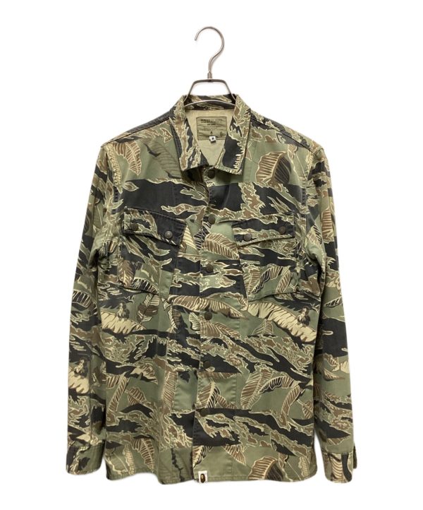 [Pre-owned] A BATHING APE Camo Military Jacket 1910-131-032 Fashion