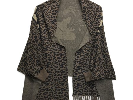 [Pre-owned] Hysteric Glamour MAIDEN LOGO Jacquard Shawl Cardigan Shawl Cardigan 01233ND01 on Sale