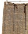 [Pre-owned] Y s WOOL BRITISH TWEED BACK DROP SKIRT YE-S15-109 Online