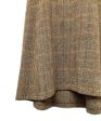 [Pre-owned] Y s WOOL BRITISH TWEED BACK DROP SKIRT YE-S15-109 Online