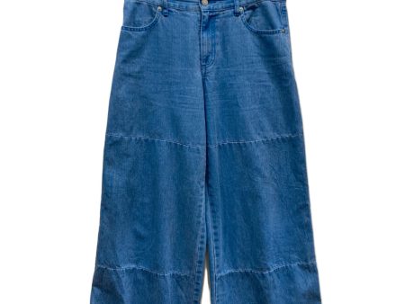 [Pre-owned] Hysteric Glamour 24SS Color denim wide pants 01241AP03 For Sale